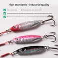thumbnail image 6 of 10/15/20/25/30g High Reflective Baits with Treble Hook Metal Cast Jigging Spoon Lures Saltwater Sinking Fishing Baits, 6 of 8