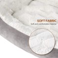thumbnail image 2 of Cama para Perros Cojín Relajante para Perros De Cintura Media Cama para Gatos Lavable Cojín para Gatos Indestructible Cama para Gatos De Felpa Gris 56 * 46 * 17 Cm, 2 of 4