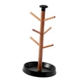 thumbnail image 4 of Árbol para tazas de café, soporte para vasos de vidrio, escurridor de tazas, ligero y decorativo. base negra, 4 of 8