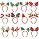 thumbnail image 3 of Decoraciones navideñas para el hogar, alce, Papá Noel, muñeco de nieve, árbol de Navidad, diadema, accesorios para el cabello, decoración de Año Nuevo, 3 of 4