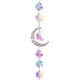 thumbnail image 2 of Cristal Windchime Ornamento Pluma Mariposa Colgante Colgante (Plata 13) Likrtyny Libre de BPA, 2 of 6