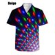 thumbnail image 3 of Nueva camiseta gráfica de iluminación de discoteca para hombre, con estampado 3D, de manga corta, para playa, personalizada, informal, de talla grande, 3 of 5