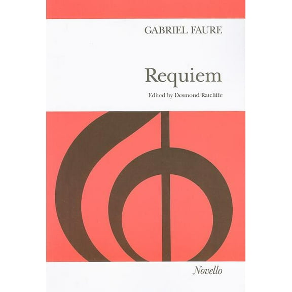 Requiem Vocal Score, Opus 48: For Soprano & Baritone Soli, SATB & Orchestra (Other)