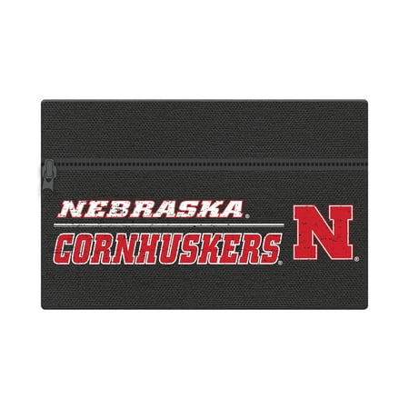 C.r. Gibson Ncaa Nebraska Cornhuskers Zippered Cotton Canvas Pencil