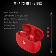 Beats by Dr. Dre Studio Buds True Wireless Bluetooth Earbud Headphones Type, Red