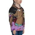 thumbnail image 3 of Lsque Scooby-Doo Patten Youth Hoodie Sweatshirt Pullover with Kangaroo Pocket Boys and Girls Hoodie Warm Hoodie for Kids, 3 of 8