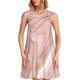 thumbnail image 1 of Balery Rose Gold Glitter Splatter Vestidos de verano para mujer con estampado: vestido holgado sin mangas, vestido playero informal y cómodo para días calurosos., 1 of 7