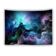 thumbnail image 1 of Microtela de pared Tapestry Universe con cielo estrellado, 150 x 150 cm, 1 of 2
