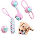 thumbnail image 1 of Teething Puppy Toys for Small Dogs - 4-Piece Chew Toy Set for Small Breeds, 1 of 4