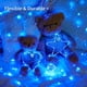 thumbnail image 3 of Guirnalda de luces solares JMEXSUSS, paquete de 2 unidades, 10 m, 100 LED, azules, impermeables, 3 of 8