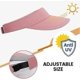 thumbnail image 3 of Sun hat, UV protection foldable sun hat for men and women, quick-drying and sweat-absorbing golf sun hat, suitable for outdoor sports, 3 of 5