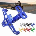 thumbnail image 2 of Motorcycle Number Plate Hold Aluminum License Plate Stand with LED Lighting, 2 of 18