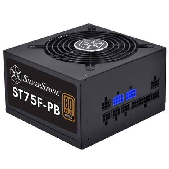 Silverstone Technology 750 Watt Atx Power Supply 80 Plus Bronze With 100% Modular Cable Design St75F-Pb