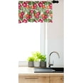 thumbnail image 3 of Ambesonne Jungle Window Valance, Pink and Orange Hibiscus, 54" X 12", Multicolor, 3 of 3