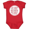 thumbnail image 3 of Inktastic Military Uncle Land is Free Nephew Boys or Girls Baby Bodysuit, 3 of 5