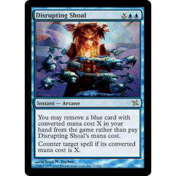 MtG Betrayers of Kamigawa Rare Disrupting Shoal #33