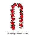 thumbnail image 3 of Enhanced Density Vine Leaves for Home Garden Wall Indoor Outdoor Wedding Party Use, 3 of 6