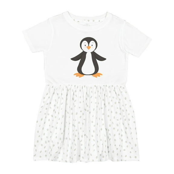 Inktastic Penguin Girls Toddler Dress