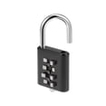 thumbnail image 5 of Candado de Combinación de 8 Dígitos Uxcell con Botones para Taquillas Aleación de Zinc Negro 1pcs, 5 of 5