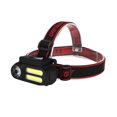 thumbnail image 3 of ABS COB XPE LED 4 modos Potente Faro ajustableABS Farloampo impermeable USB Carga recargable Faro recargable Viajar Noche Flashlight Lámpara Lámpara Iluminación con la cabeza Inevent OD002875-00B, 3 of 7