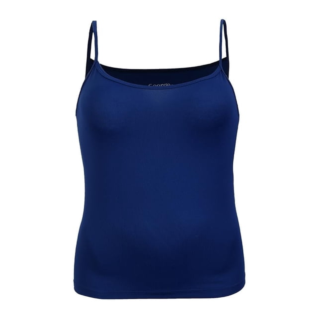 Top George para Mujer, Azul Tirante Delgado Talla 38