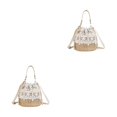 thumbnail image 4 of Qarigey Bolso de playa reutilizable con sellado al vacío para lugares de entretenimiento, bolsos para mujeres, bolso de mano pequeño, bolso las flores 1 2Conjunto, 4 of 6