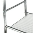 thumbnail image 4 of Mainstays over-the-Toilet 3 Shelves Bathroom Space Saver, Chrome Finish, 4 of 9