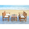 thumbnail image 3 of Safavieh Burbank Outdoor Contemporary 4 Piece Living Set with Cushion, 3 of 8