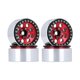 thumbnail image 1 of Buje de ruedas de llanta Beadlock 1,9 de Metal, 4 Uds., Compatible con coches teledirigidos 1/10, rojo, 1 of 5