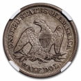 thumbnail image 3 of 1860-O Liberty Seated Half Dollar AU-53 NGC, 3 of 3