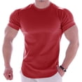 thumbnail image 2 of Fankiway Men'S Sports Running Basketball Training Suit Quick-Drying Short-Sleeved T-Shirt, 2 of 6