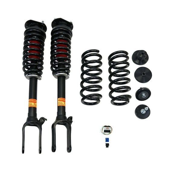 Strutmasters Air Suspension Conversion Kit compatible with Mercedes-Benz GL350 BlueTEC 4MATIC Diesel 2010-2012 4-Wheel Conversion Kit With Suspension Warning Light Module and Shocks (MK14GM)