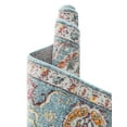 thumbnail image 6 of Unique Loom Baracoa Collection Area Rug - Rumba (2' 7" x 12' Runner Light Blue/Cream), 6 of 7