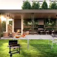 thumbnail image 2 of 180 x 60 x 70cm Home Use Aluminum Alloy Folding Table White, 2 of 8