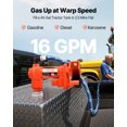 thumbnail image 2 of VEVOR Fuel Transfer Pump 12V DC 16 GPM with Hose & Nozzle for Gasoline Diesel, 2 of 9