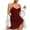 #250606JIE19 Red, variant on Aloohaidyvio Nightgowns for Women,Womens Cotton Sexy Strap Babydoll Chemise Nightgown Lingerie V Neck Full Slip Nightdress