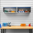thumbnail image 6 of STANI Wall Mount Metal Cabinet with Up-Flip Doors,Wall Hanging Storage Cabinets with Locking Doors,Lockable Tool Chest Cabinet for Garage Basement School, 6 of 8