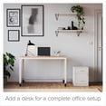 thumbnail image 4 of Space Solutions 18"D 2 Drawer Vertical Metal File Cabinet - Pearl White, 4 of 17