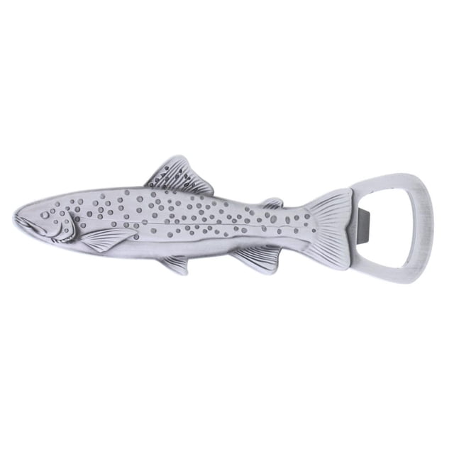 Abrebotellas con Forma de Trucha de Pescado, Abridor de Cerveza, Imán para Refrigerador, Perfecto