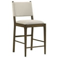 thumbnail image 3 of Ottowa Upholstered Counter Side Chair Brown (Set of 2), 3 of 14