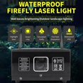 thumbnail image 5 of Dynamic Firefly Light Projector, Firefly Garden Lights Star Projector Christmas Lights, Adjustable Speed & Angle, 10-20m Projection and Up To 300㎡ Coverage, for Holiday, Party, Wedding, Garden House, 5 of 7