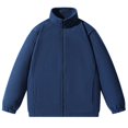 thumbnail image 4 of JTieacloth Men's Outerwear Jackets Men's Jackets & Coats Thickened Thermal Jacket Double Sided Windbreaker Inner Coat For Autumn And Winter Wear Blue, 4 of 4