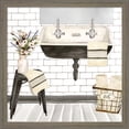 thumbnail image 3 of Great Art Now Farmhouse Bath Tub by Tara Reed, 2 Piece Framed Art Set Each 13.5W x 13.5H, 3 of 4