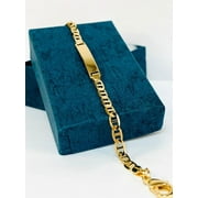PRIMEJEWELRY269 Baby ID Bracelet in Gold Filled 14K, 5.5 inches