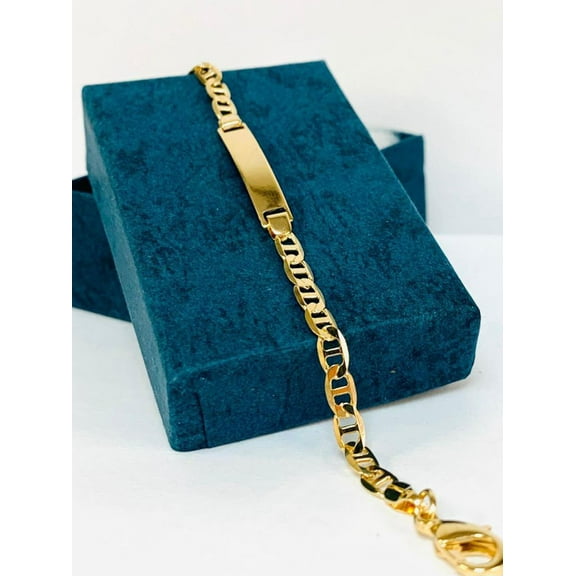 primejewelry269 Baby ID Bracelet in Gold Filled 14K, 5.5 inches