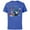 Royal Heather, variant on Disney 100 Stitch in Costume The Beast Be Our Guest & Scrump - Short Sleeve Cotton T-Shirt for Adults - Customized-Black