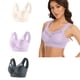 thumbnail image 1 of Puntoco Sujetadores sin aros para mujer Ropa interior de encaje sin tirantes para mujer con colección de lados finos y sujetador diario 3 piezas, 1 of 2