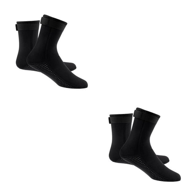 Sonducket Neoprene Diving 3mm Surfing Snorkeling Socks Negro S 2piezas