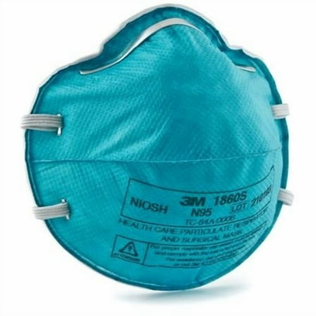 3M 1860S N95 Particulate Respirator and Surgical Mask 1/EA