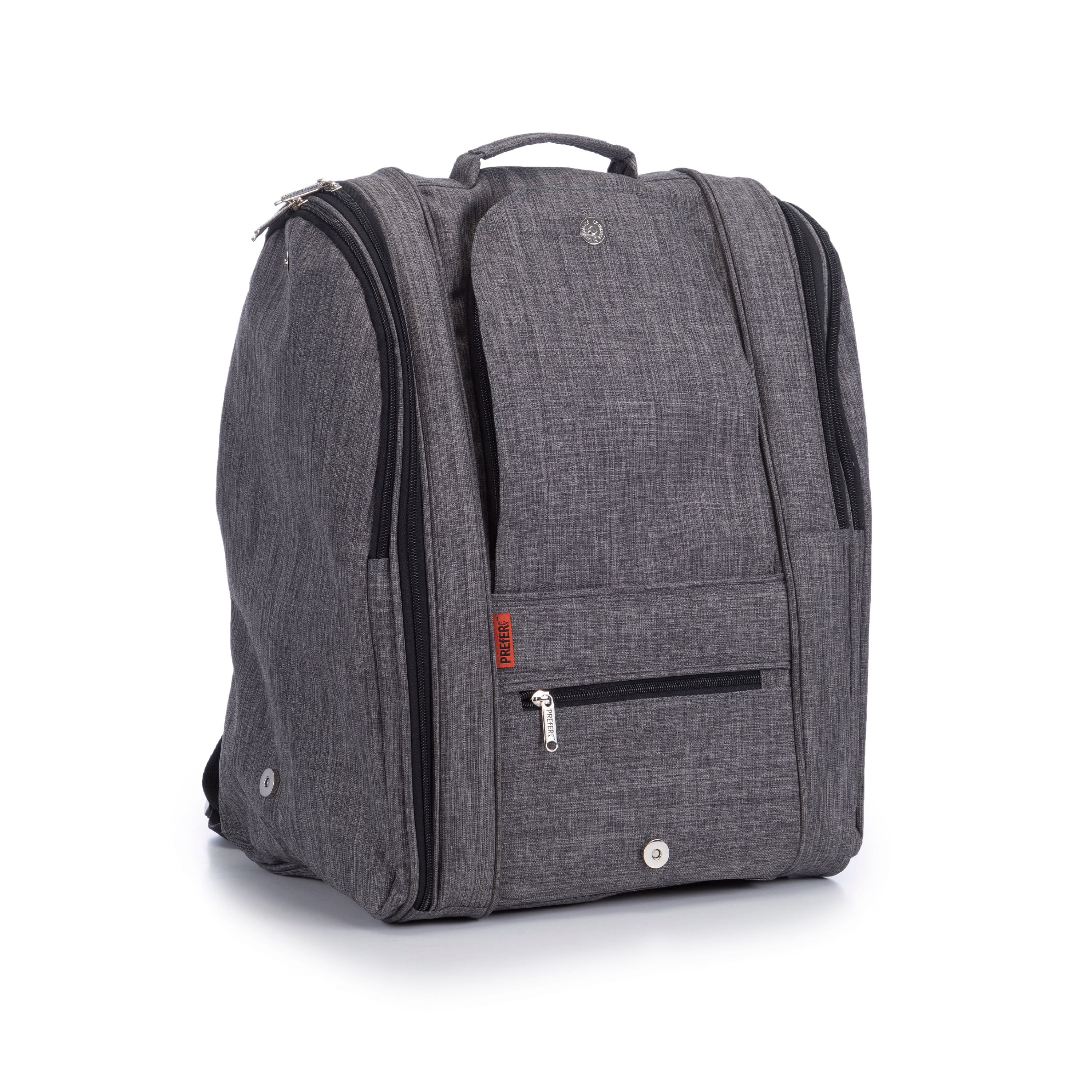 Prefer&nbsp;Pets&nbsp;Travel&nbsp;Gear&nbsp;Adventure&nbsp;Backpack&nbsp;Pet&nbsp;Carrier&nbsp;in&nbsp;Heather&nbsp;Gray